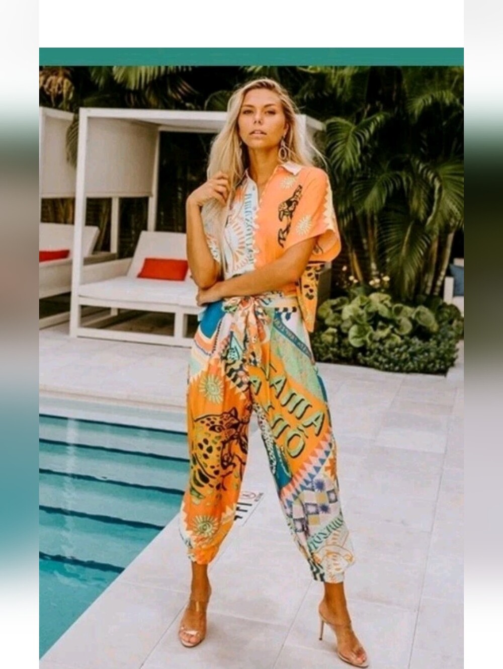 Farm Rio Jumpsuit - Picture 4 of 4